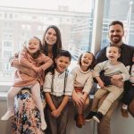 Família de 32 anos e 8 meses: ponto de alicerce